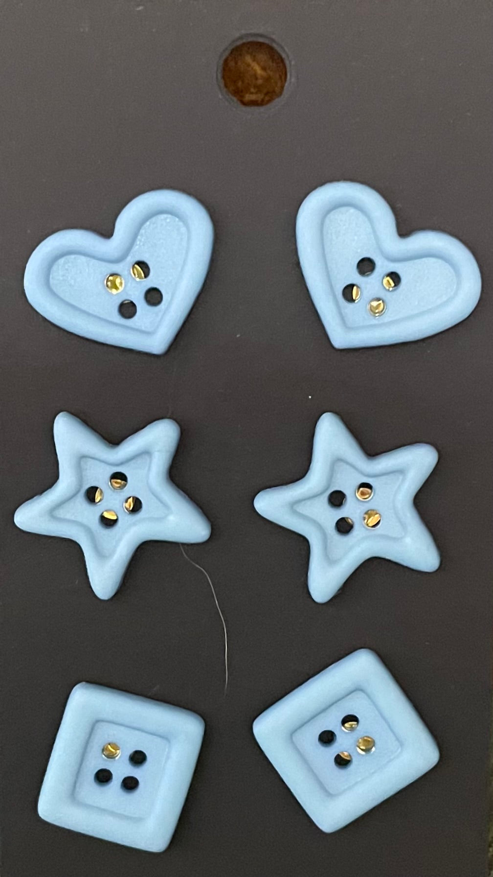 Button Earrings