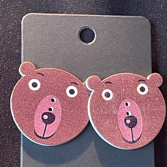 Bear Earrings